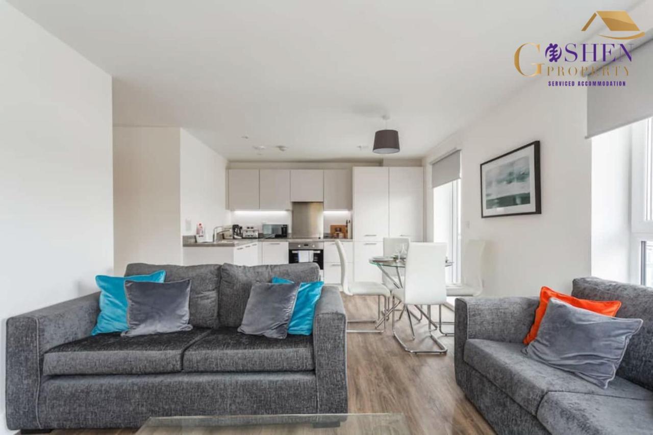2 Bedroom Apartment Chapel Riverside At Goshen Property Serviced Accommodation Southampton, Free Wifi & Parking المظهر الخارجي الصورة